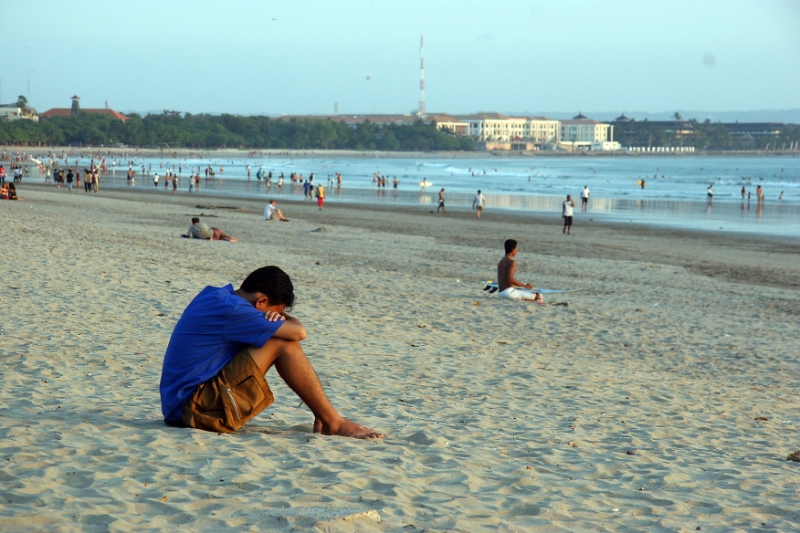 Kuta beach, Bali Kutah Indonesia.jpg - Indonesia Bali Kuta beach